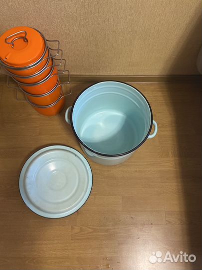 Кастрюля эмалированная 20 литров