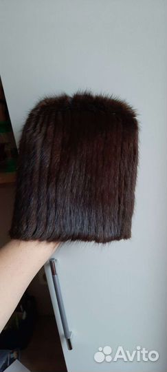 Шапка норковая женская