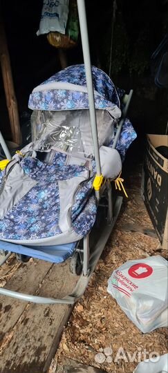 Коляска санки