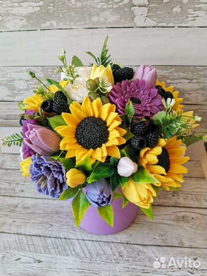 Букеты из мыла