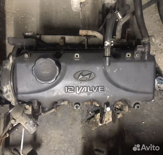 Двигатель hyundai accent 1997 G4EH