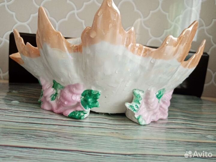 Салатник ракушка СССР