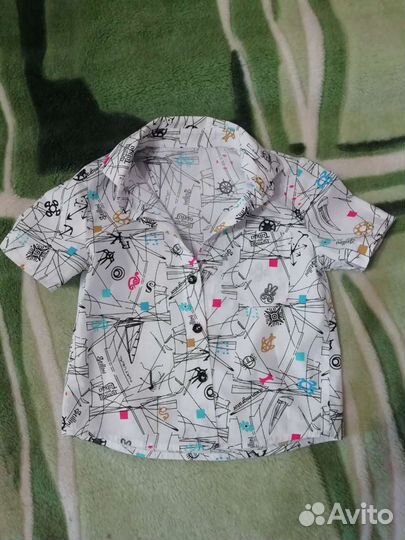 Рубашка на мальчика 104 размер