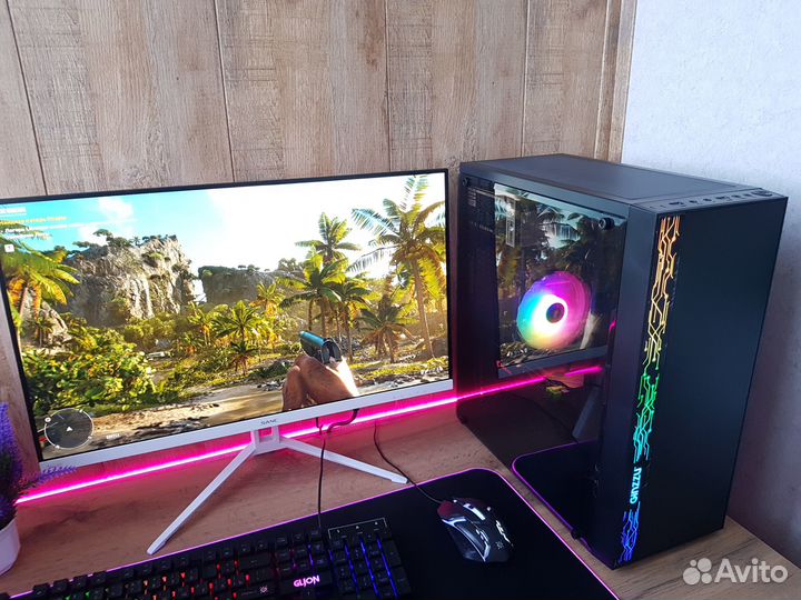 Игровой пк Intel 8/16 ядер/16gb/RX 480 8gb