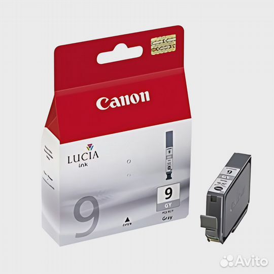 Картридж Canon PGI-9 Grey серый оригинальный Pixm
