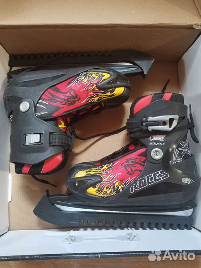 Коньки детские раздвижные