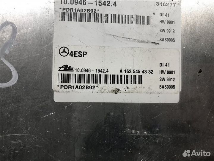 Блок управления ESP Mercedes-Benz M-Class W163