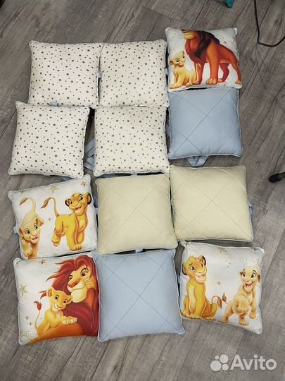 Бортики в детскую кроватку