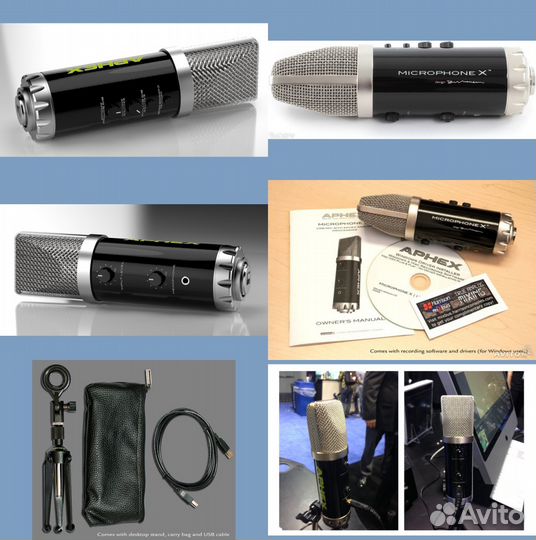 Микрофоны Shure и др. Студийные и Концертные (Нов)