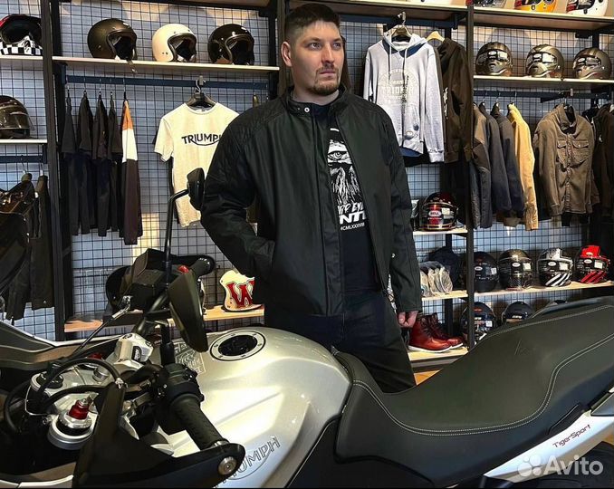Куртка triumph Braddan Wax
