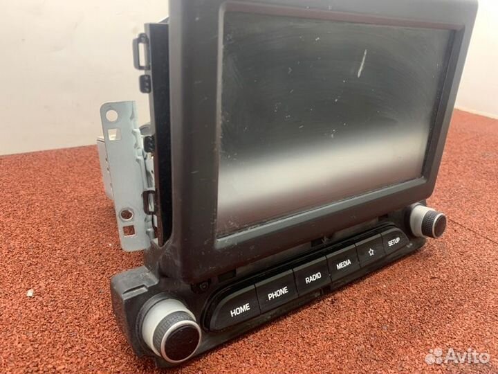 Магнитола Hyundai Solaris 2 седан G4FG 2021