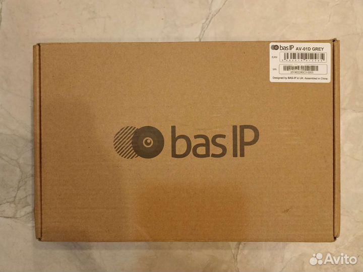 Вызывная панель ip BAS-IP AV-01 grey