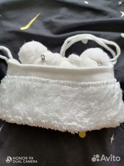 Шапка зимняя для девочки новая