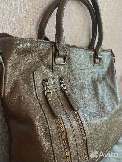 Мужская сумка натуральная кожа для документов