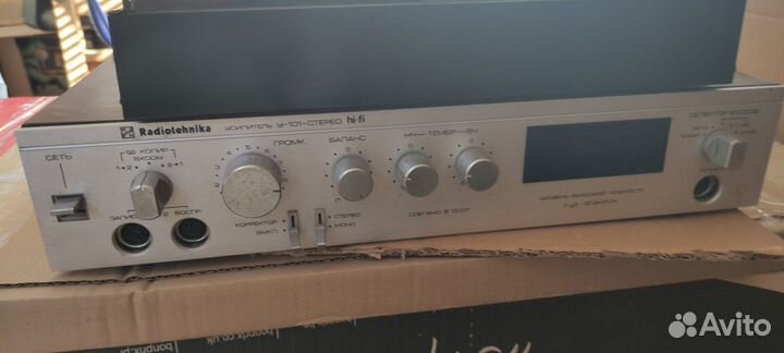 Усилитель Radiotehnika У-101-стерео hi-fi