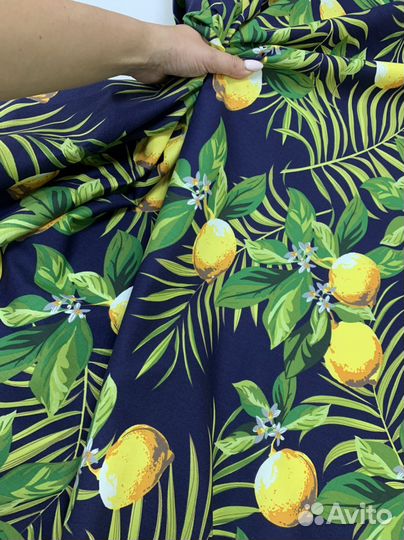 Ткань для шитья хлопок с принтом DG