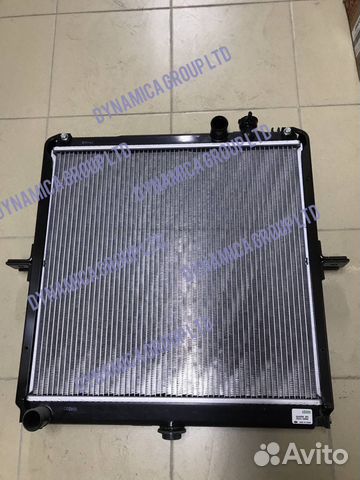 Радиатор KIA J3 bongo3 1.4T 25301-4E600 640*590 выходы прямо