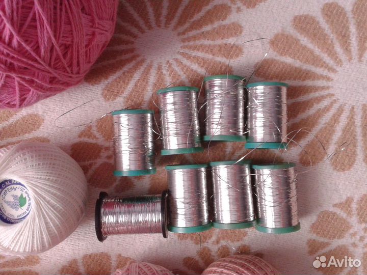 Пряжа, нитки, люрекс СССР