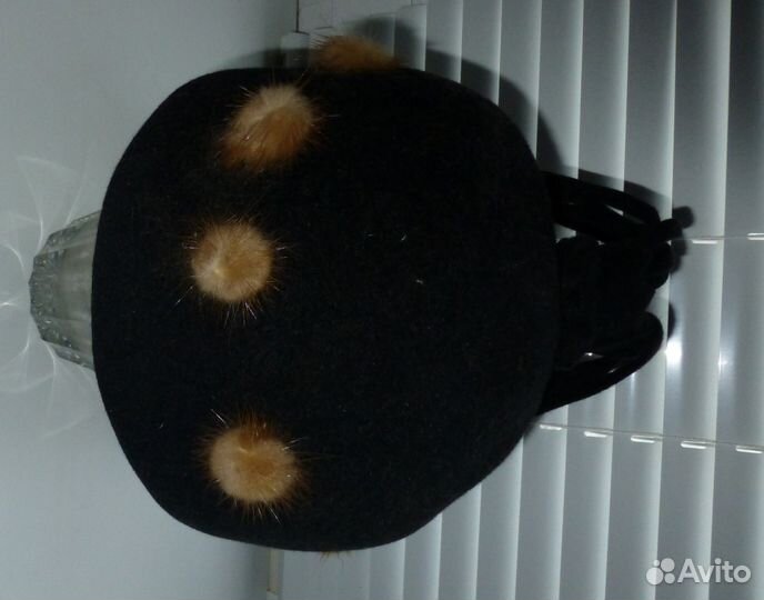 Шапка Женская Зимняя Фетровая+ Норка