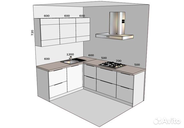 Кухонный гарнитур за 7 дней