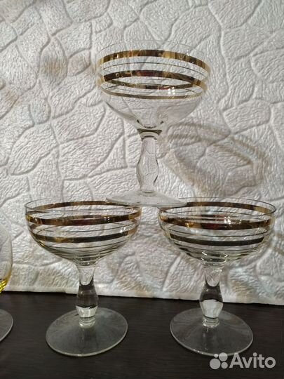 Посуда СССР, креманка,графин, бокал для пива