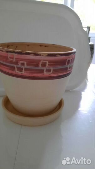 Горшок для цветов керамика