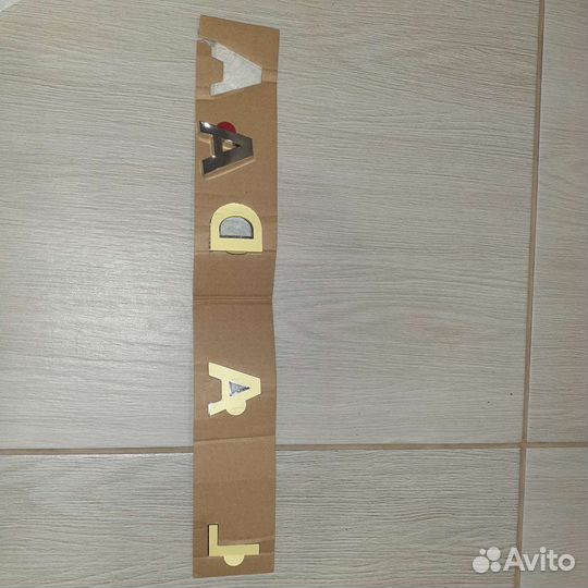 Шильдик LADA Priora на багажник