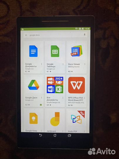Планшет Asus ZenPad 8.0 Z380KL Wi-Fi4 LTE 1/16 Gb