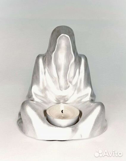 Подсвечник из гипса 