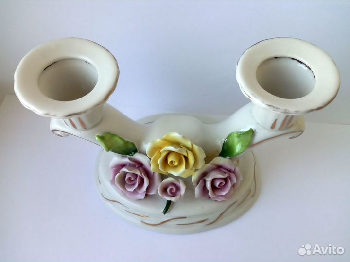 Подсвечник Фарфор 1930ых Knabe & Co