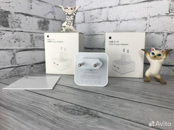 Блок питания Apple 35w быстрая зарядка