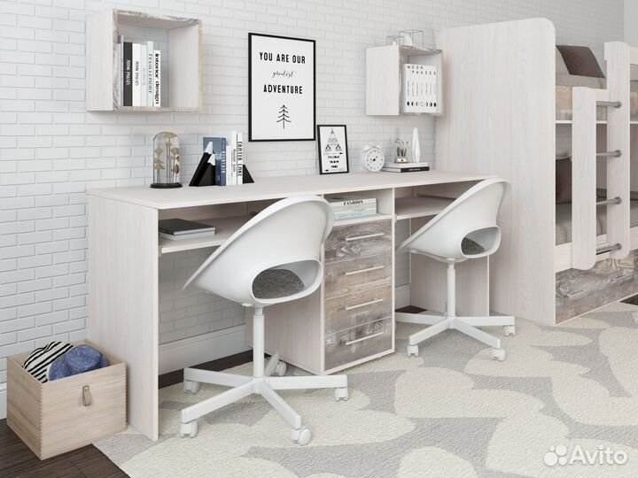 Двойной письменный стол Лаворо