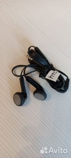 Новые наушники проводные htc