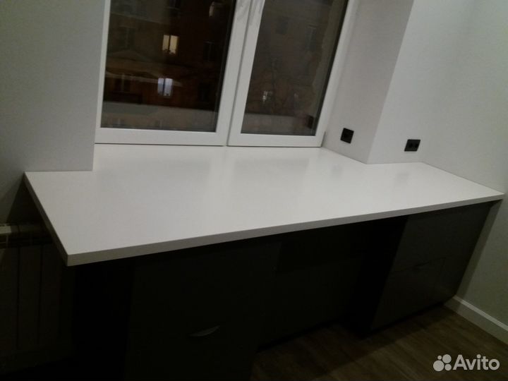 Подоконник из искусственного камня из акрила