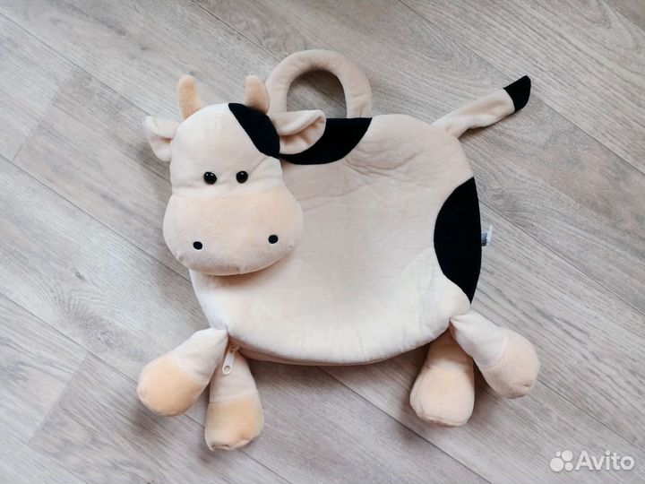 Детская сумка игрушка корова