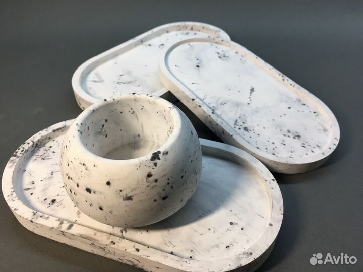 Подставка из гипса 