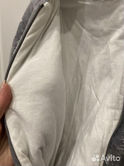 Комбинезон осенний 74 плюшевый утепленный