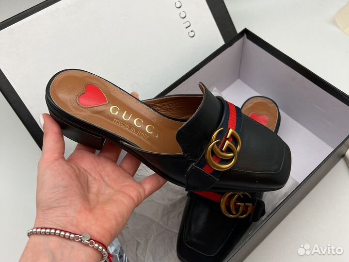 Лоферы Gucci мюли