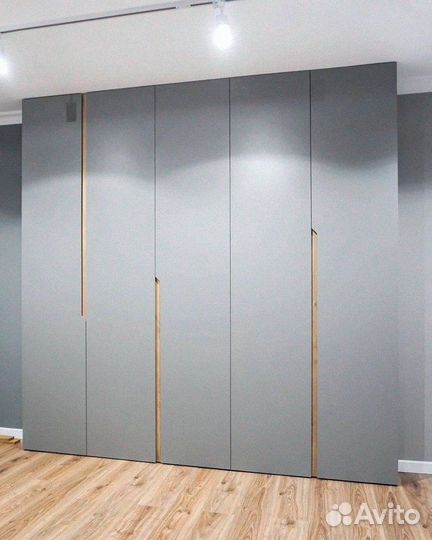 Шкаф распашной из мдф на заказ Есть салон