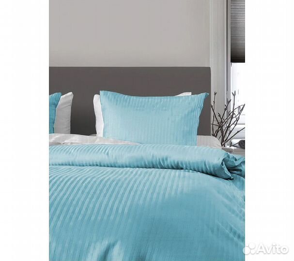 Постельное белье GoodNight Страйп-сатин евро (с на