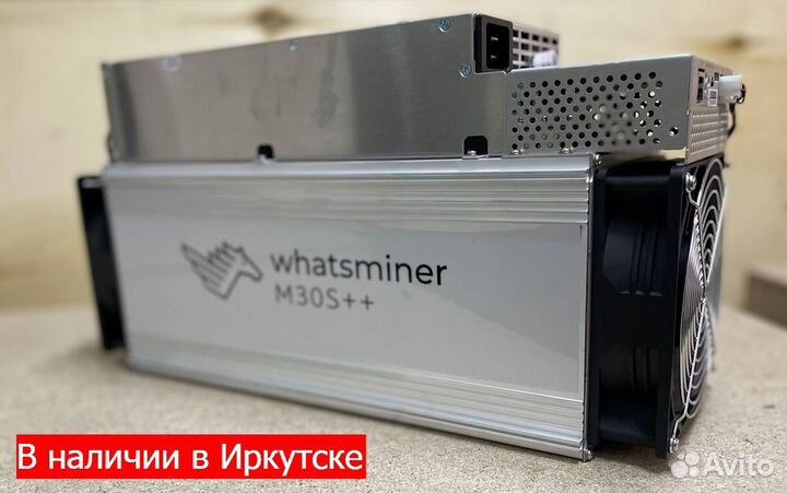 New оборудование Whatsminer M30s+ 102th и другие