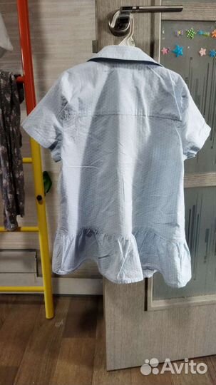 Рубашка детская на девочку 6-7 лет