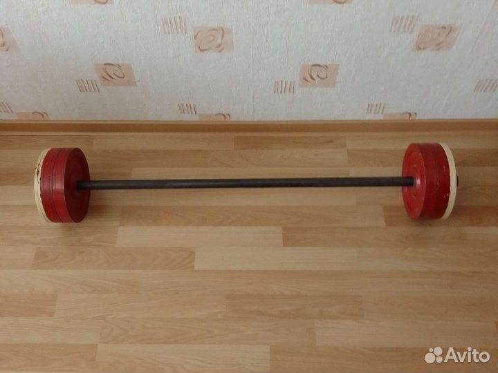 Штанга заводская, разборная 30 кг