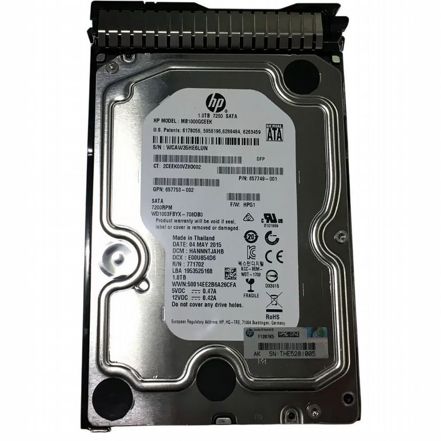[MB1000GCEEK] Жесткий Диск Hp 1tb Sata3 3,5" Hdd Mb1000gceek