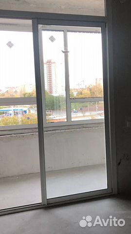 Стекло в раме 80х205