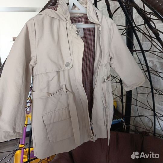 Плащ для девочки zara 86