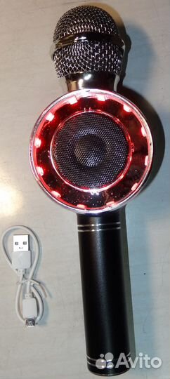 WS-668 Bluetooth караоке микрофон бу почти новый