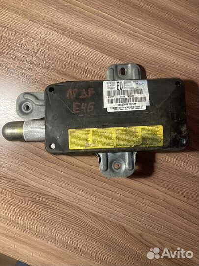 Подушки безопасности е46