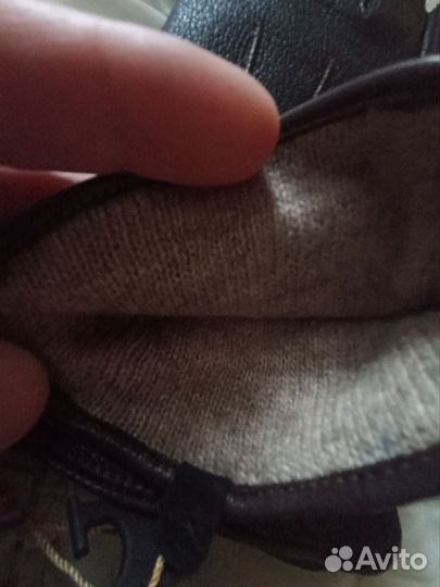 Перчатки кожаные мужские