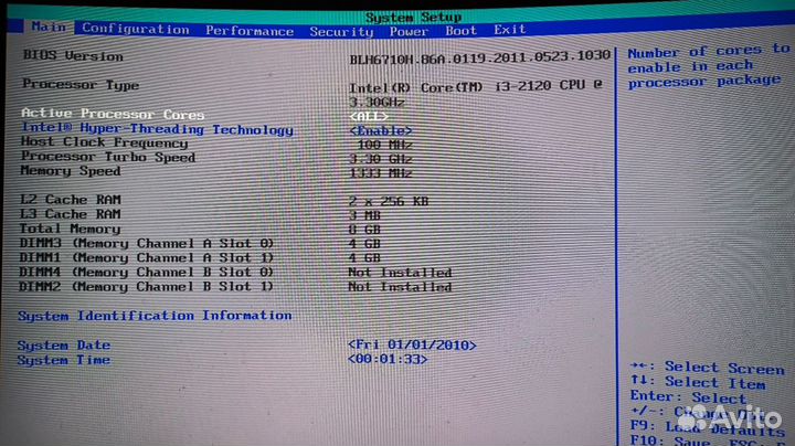 Рабочая Материнская плата lga 1155 + core i3 2120